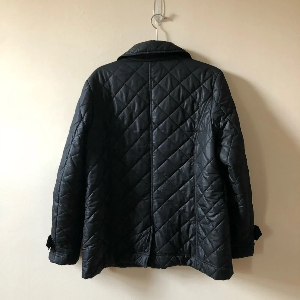 Kate Hill Black Quilted Jacket - Picture 5 of 5